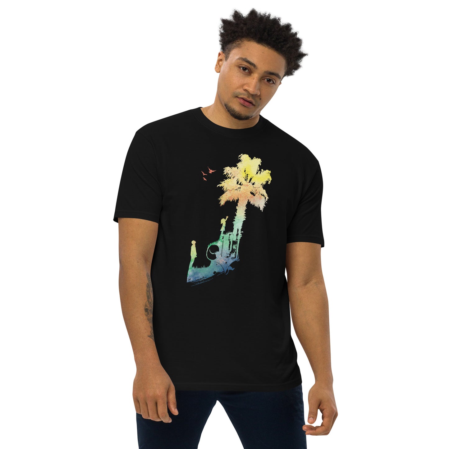 Hidden Danger Men’s premium heavyweight tee