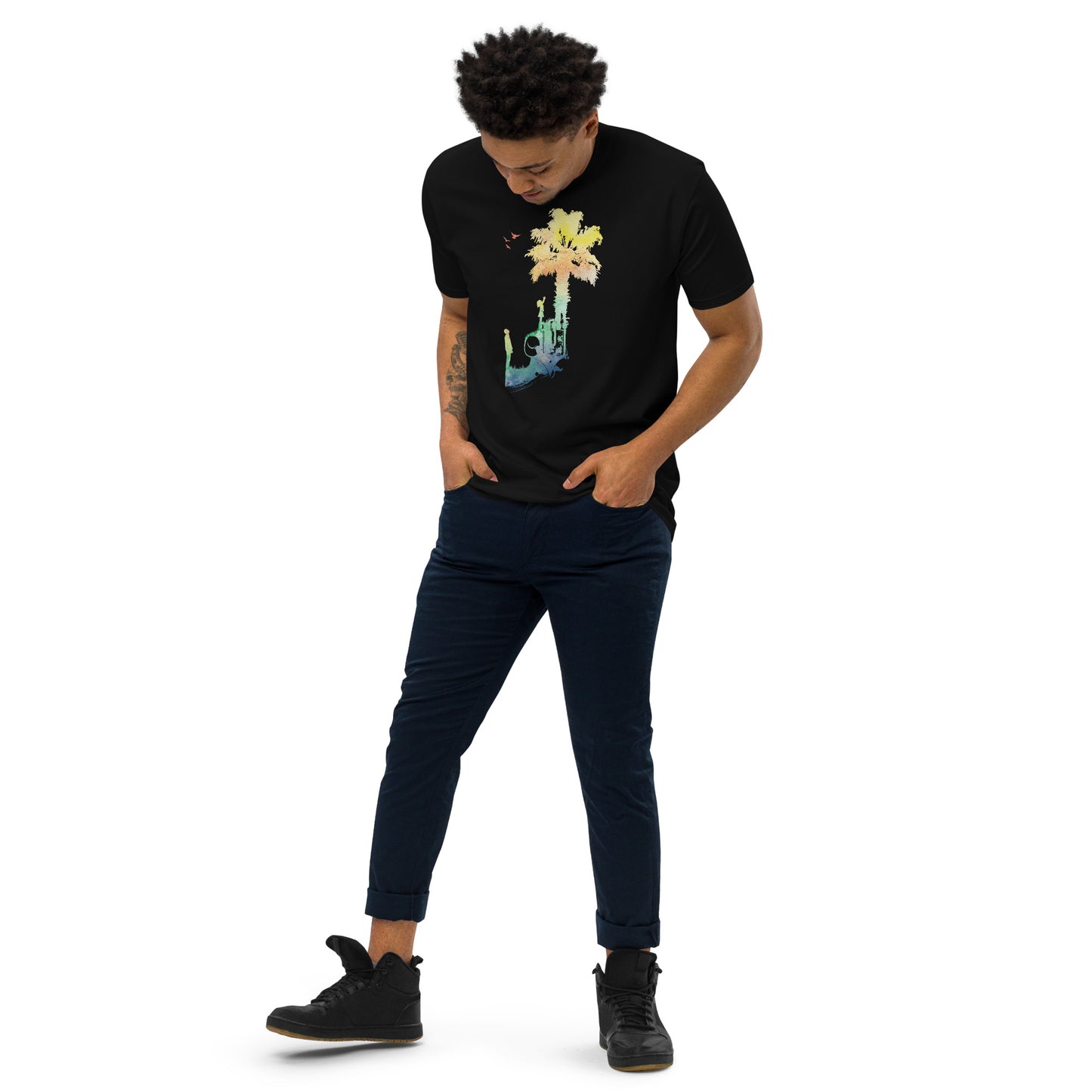 Hidden Danger Men’s premium heavyweight tee