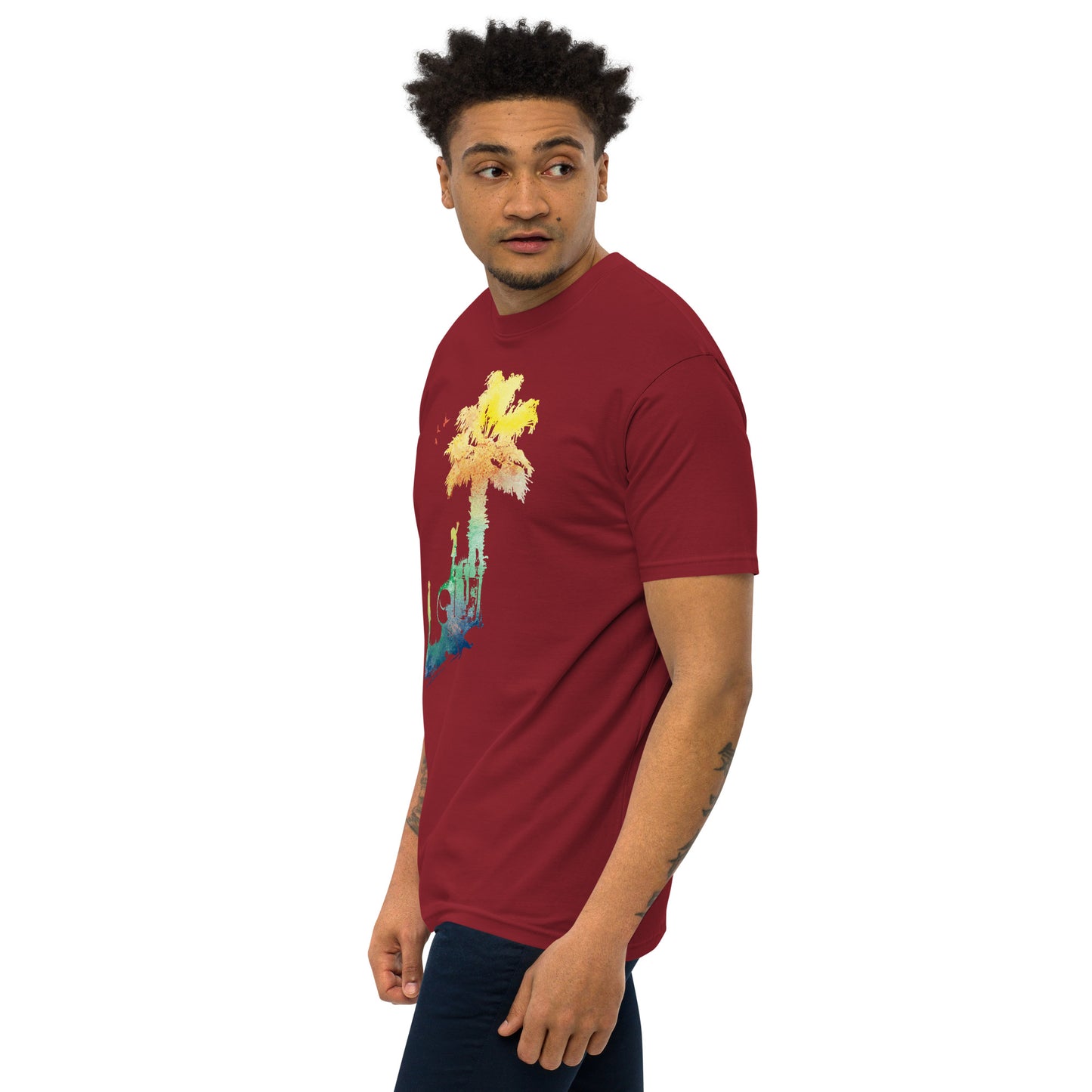 Hidden Danger Men’s premium heavyweight tee