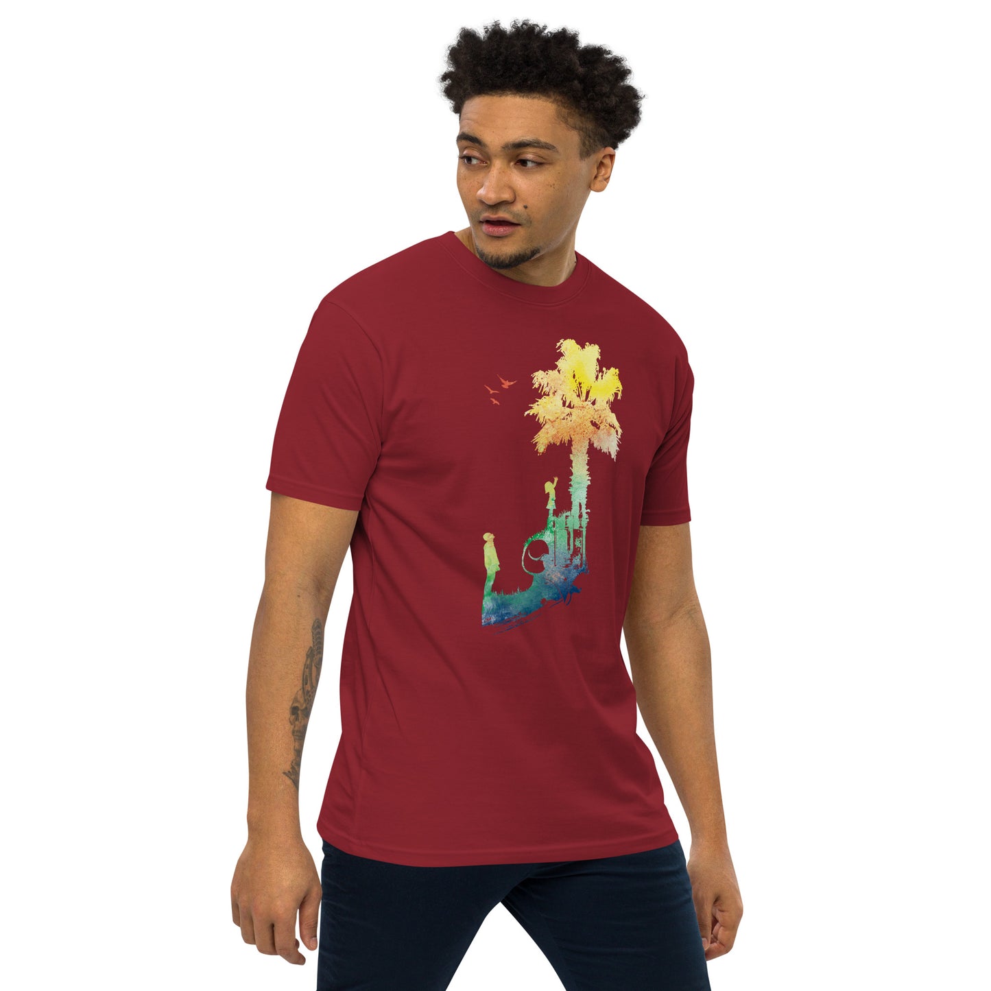 Hidden Danger Men’s premium heavyweight tee
