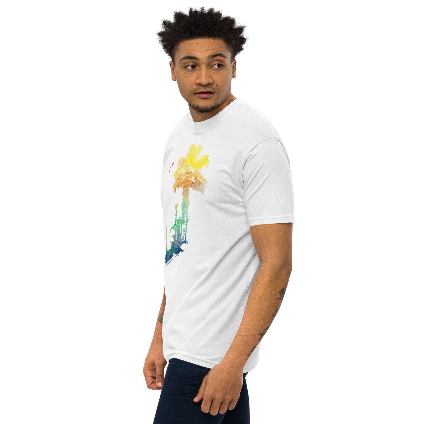 Hidden Danger Men’s premium heavyweight tee