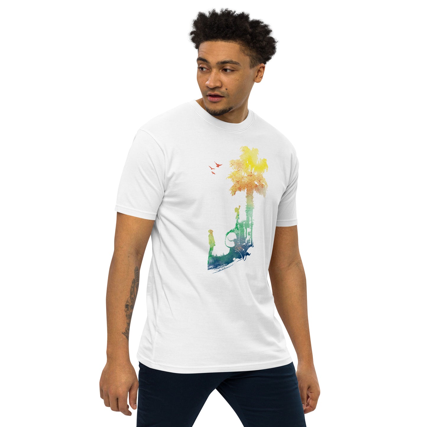 Hidden Danger Men’s premium heavyweight tee