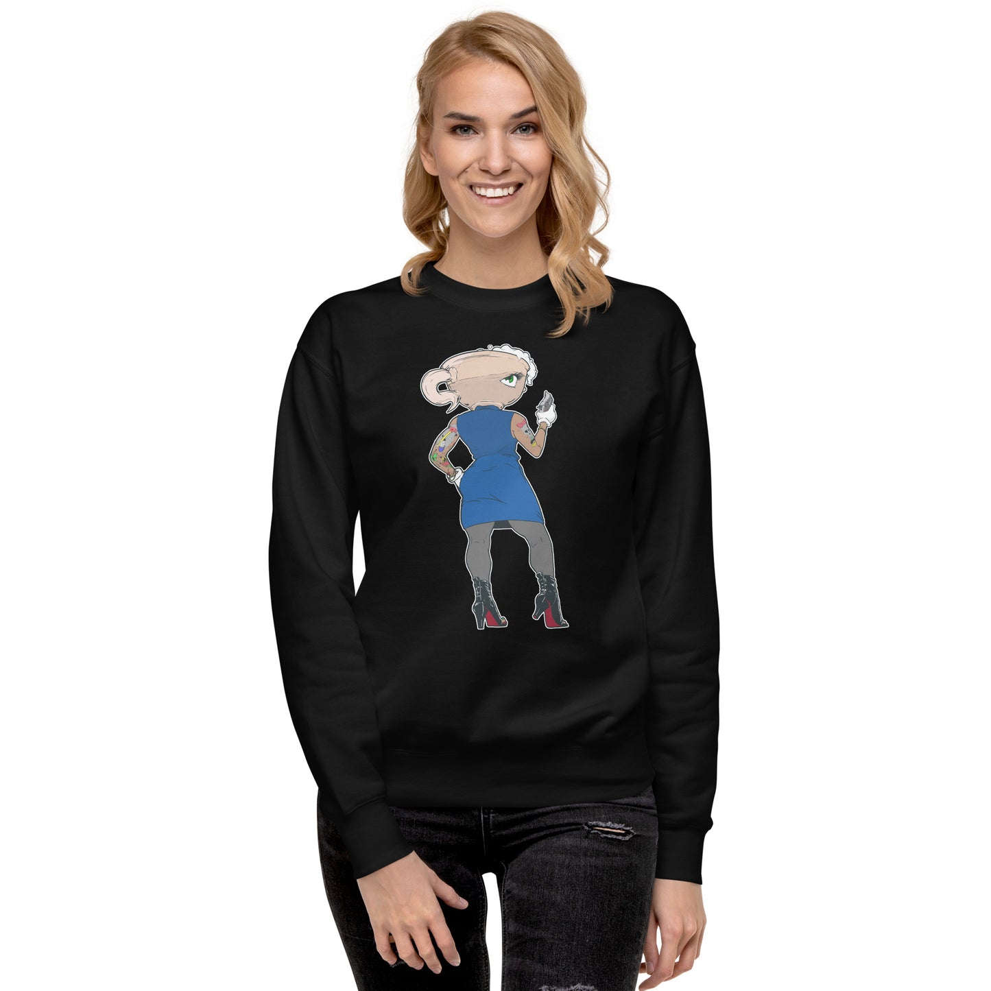 Gusto Secret Agent Unisex Premium Sweatshirt