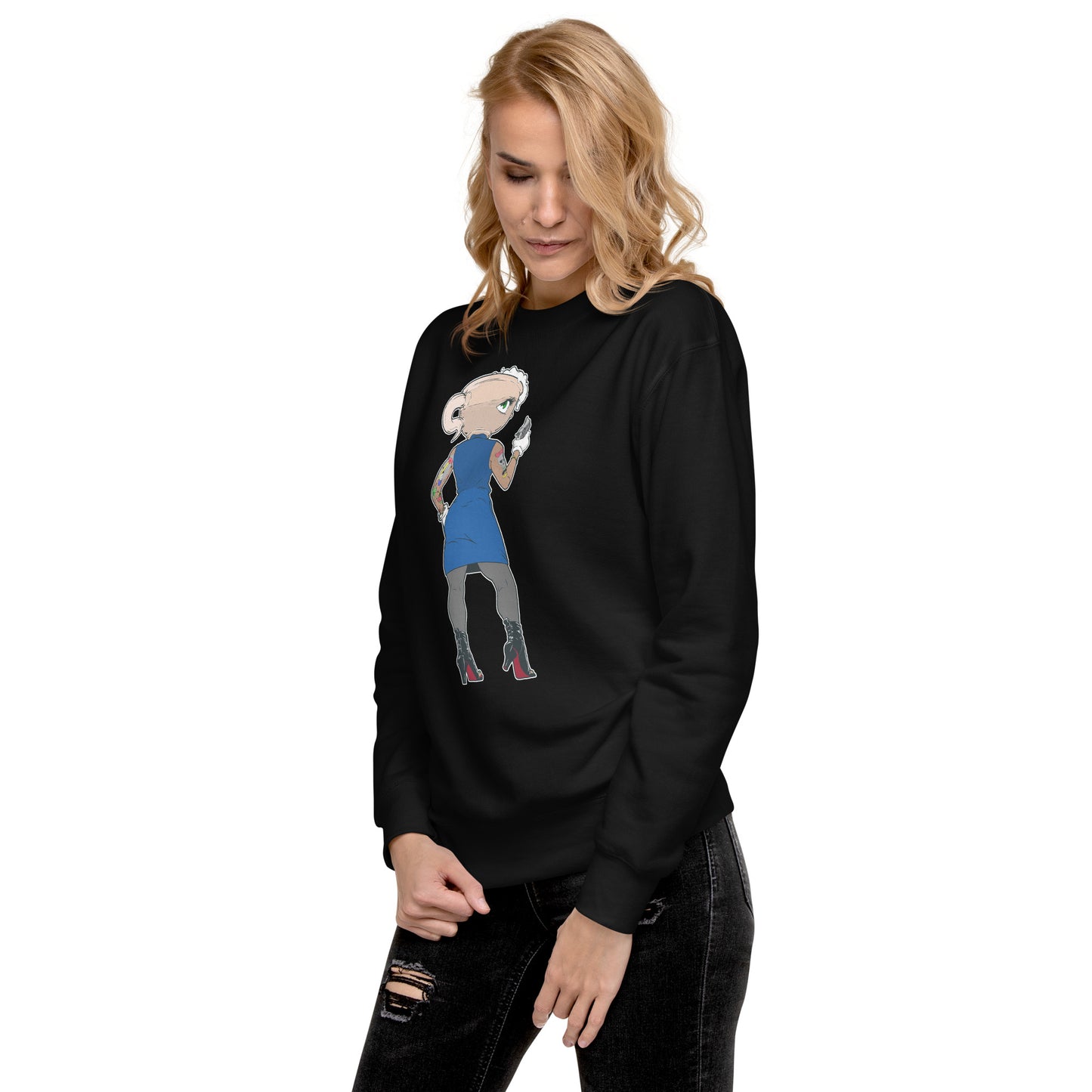Gusto Secret Agent Unisex Premium Sweatshirt