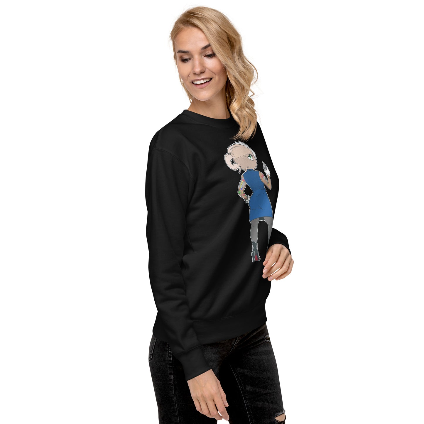 Gusto Secret Agent Unisex Premium Sweatshirt