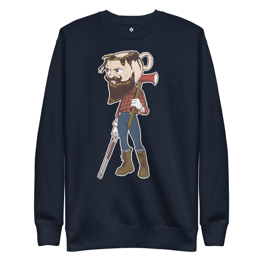 Gusto Lumber Jack Unisex Premium Sweatshirt