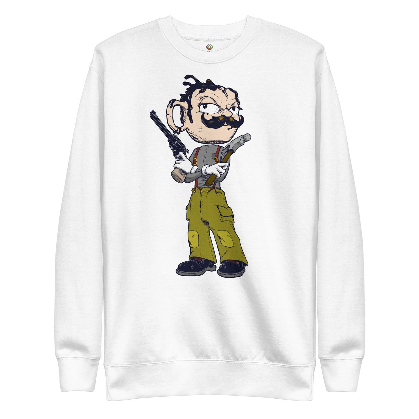 Gusto Fireman Unisex Premium Sweatshirt