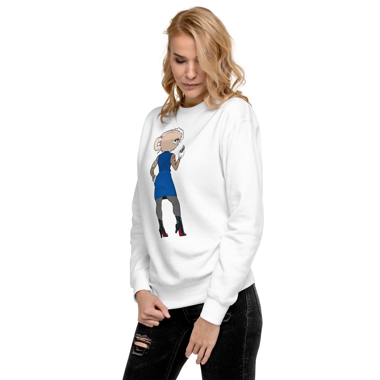 Gusto Secret Agent Unisex Premium Sweatshirt