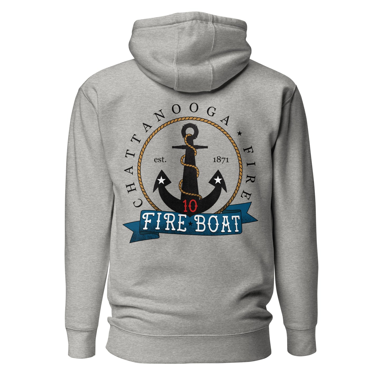 CFD Fire Boat 10 Unisex Hoodie