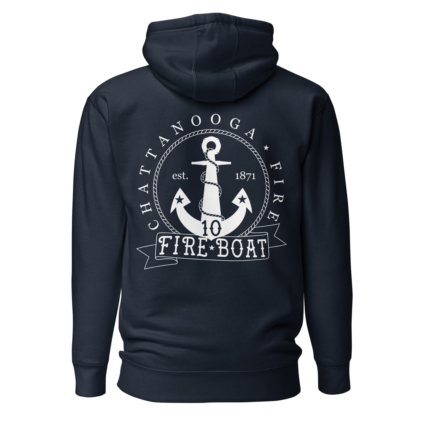 CFD Fire Boat 10 Unisex Hoodie