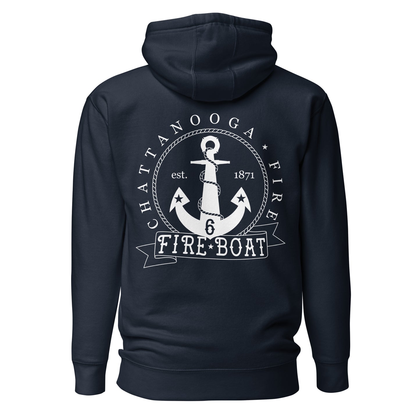 CFD Fire Boat 6 Unisex Hoodie